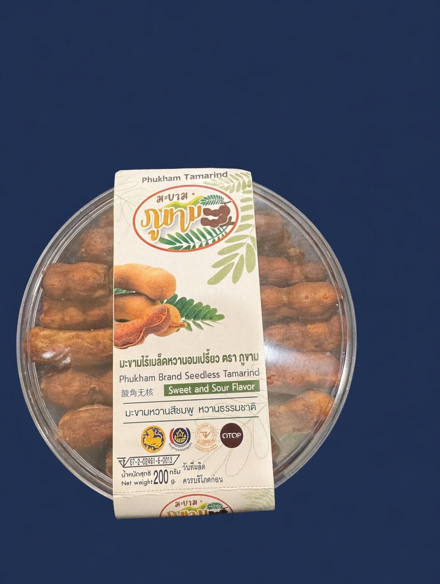 Phukham Brand Seedless Tamarind Case (200g)